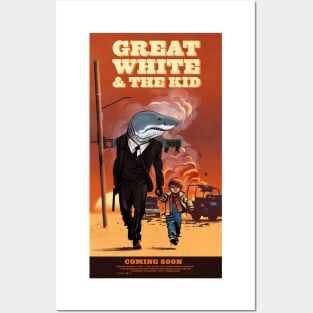 Great White and the Kid Posters and Art